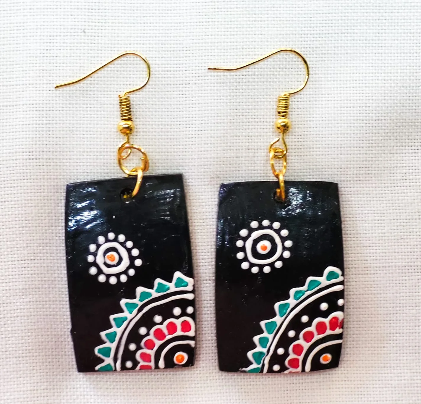 Midnight Mandala Earrings – 1 of 1