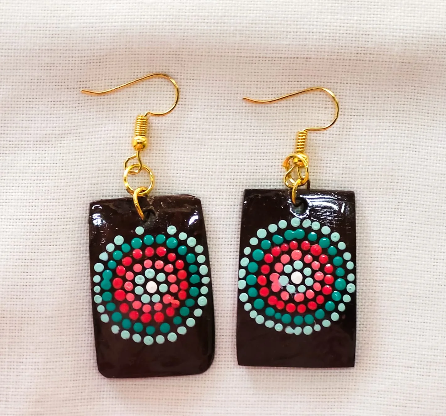 Bullseye Dot Earrings